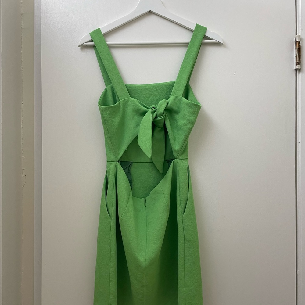 Green dress